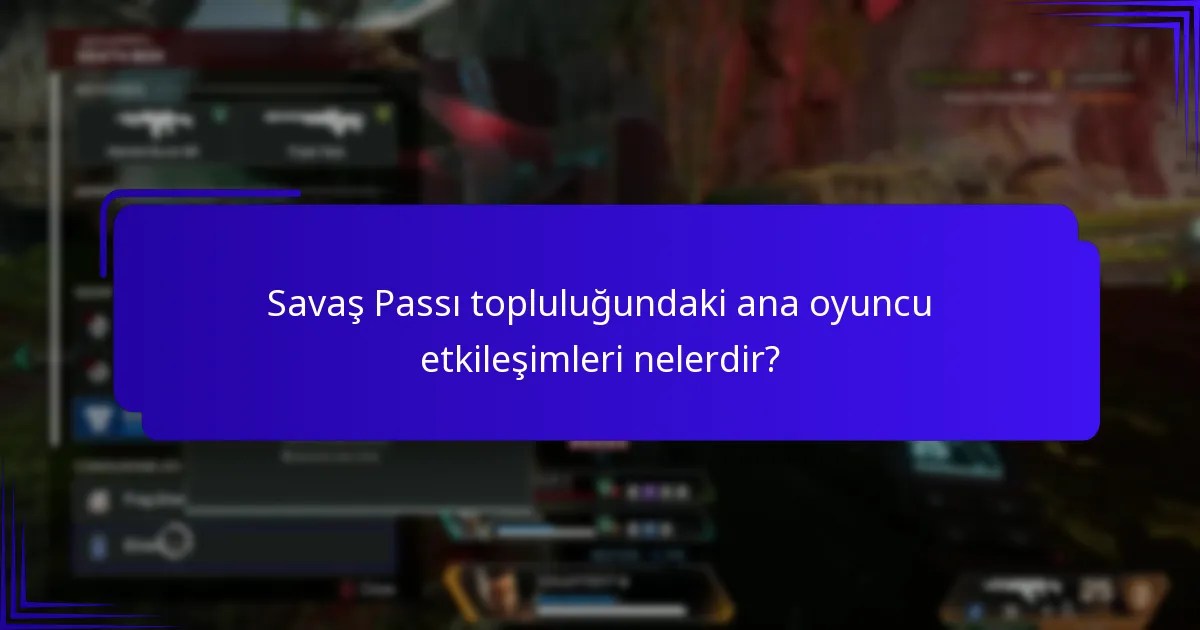 Savaş Passı topluluğunda hangi sosyal etkinlikler düzenlenmektedir?
